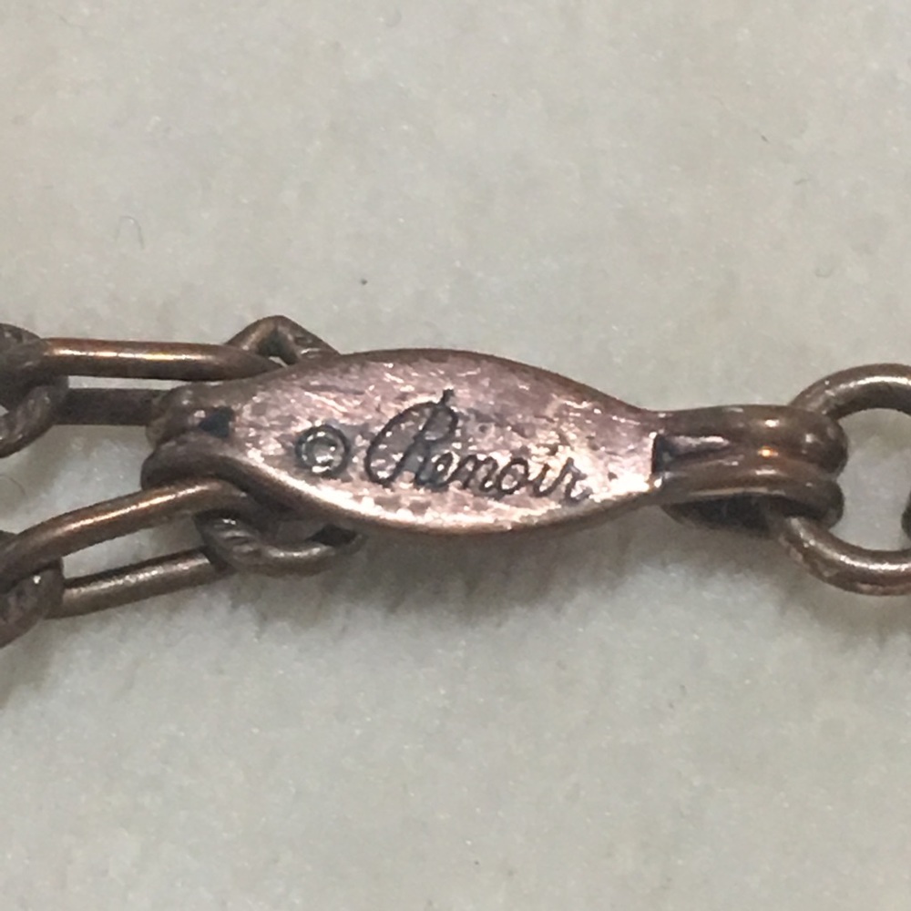 Vintage Renoir Copper Necklace - Picture 4 of 4